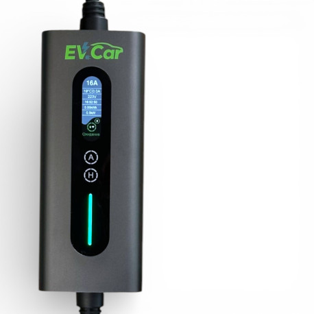Зарядное EVCar Type2 6-16A B7 WiFi  (11кВт, 3 фазы, сменные вилки)-4